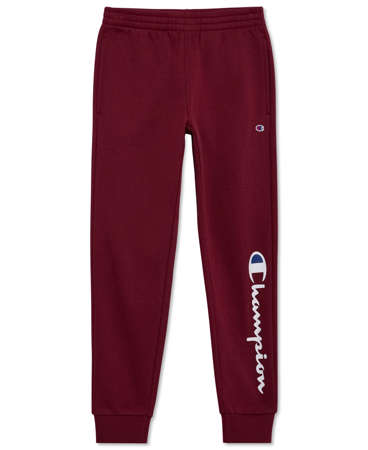 Champion Big Boys Signature Fleece Jogger Pants In Red