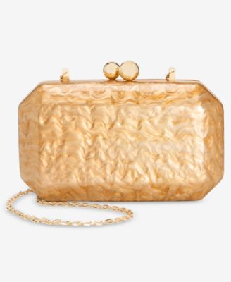 Mini Acrylic Minaudiere Clutch, Macy's Exclusive