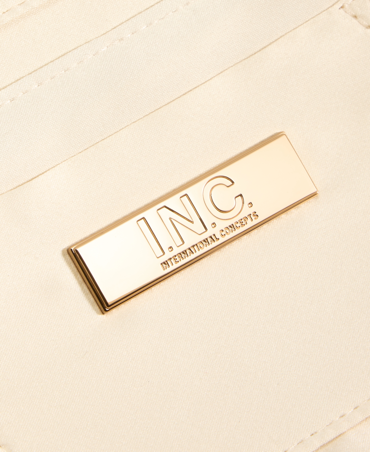Inc International Concepts Prudence Small Diamond Mesh Crossbody, Exclusively At Macy's In Gold