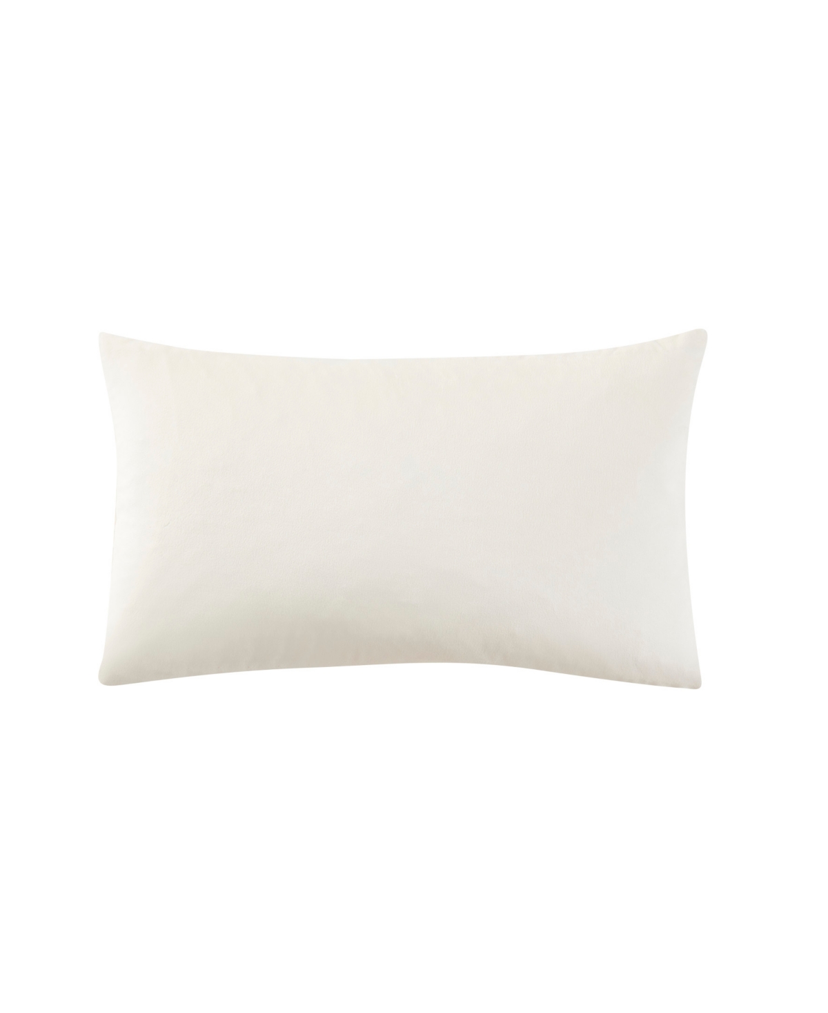 J Queen New York Anya Boudoir Decorative Pillow, 12" X 20" In White