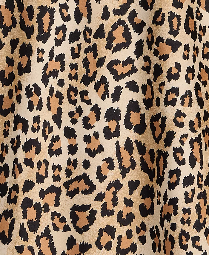 Women's Printed Midi Slip Skirt - thumbnail 6