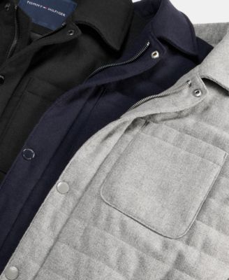 Men's Quilted Shirt Jacket