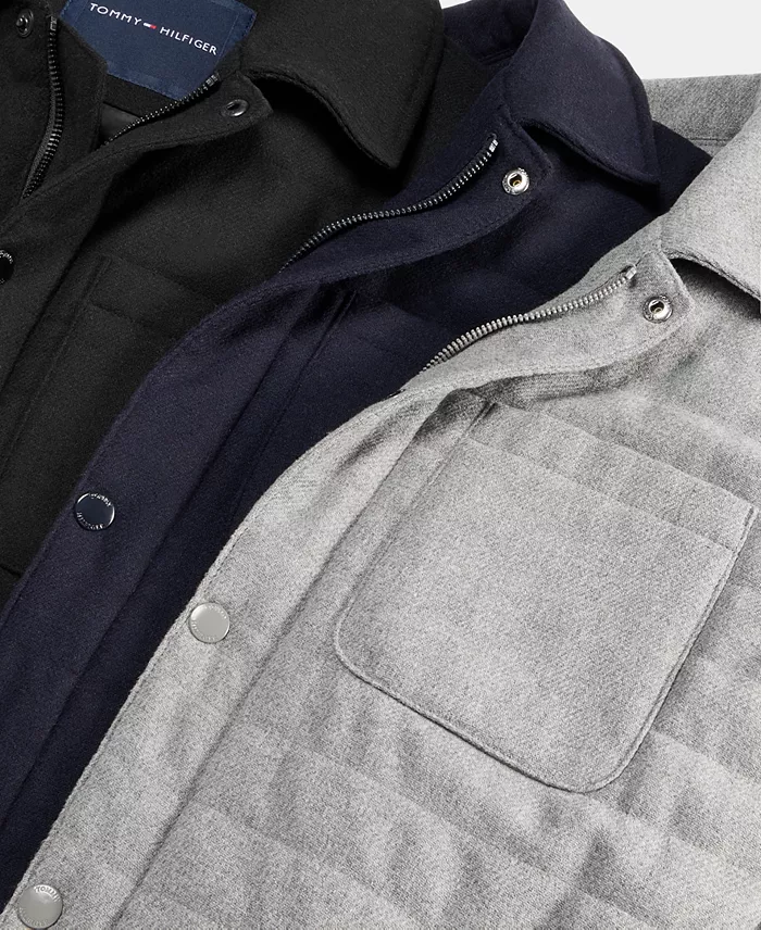 Men's Quilted Shirt Jacket - thumbnail 5