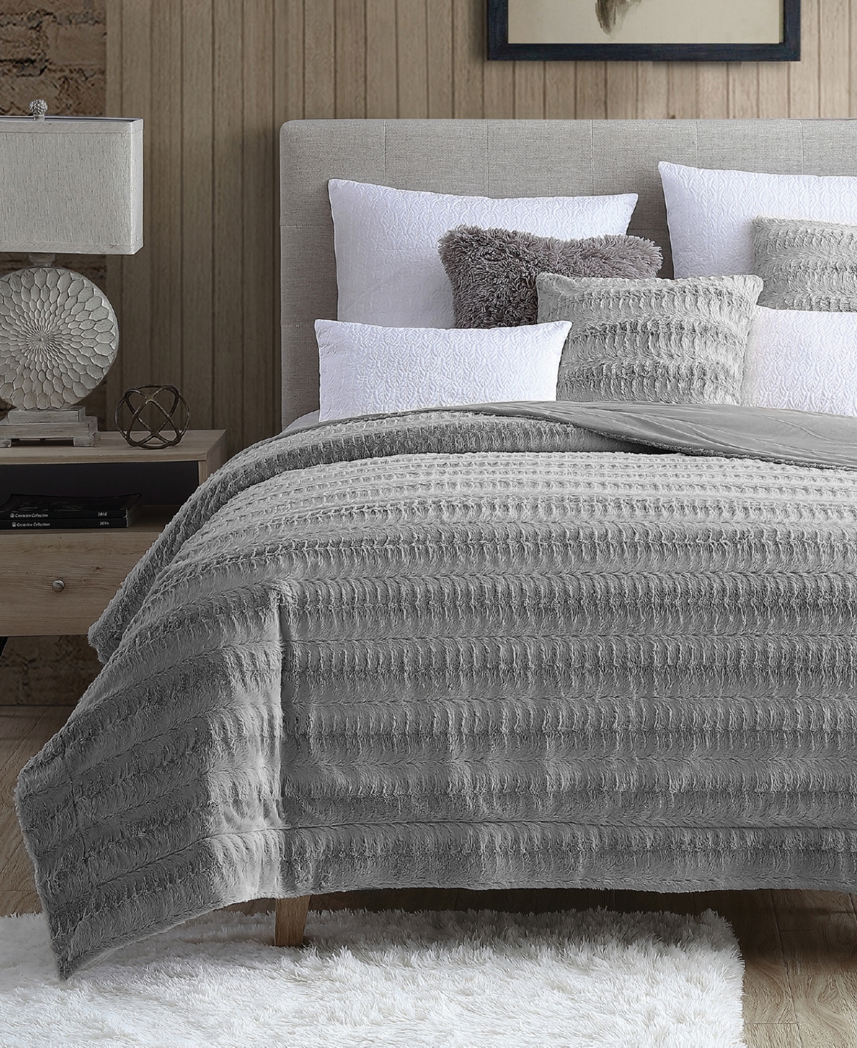 Swift Home Micro Mink Faux Fur Blanket, Full/queen