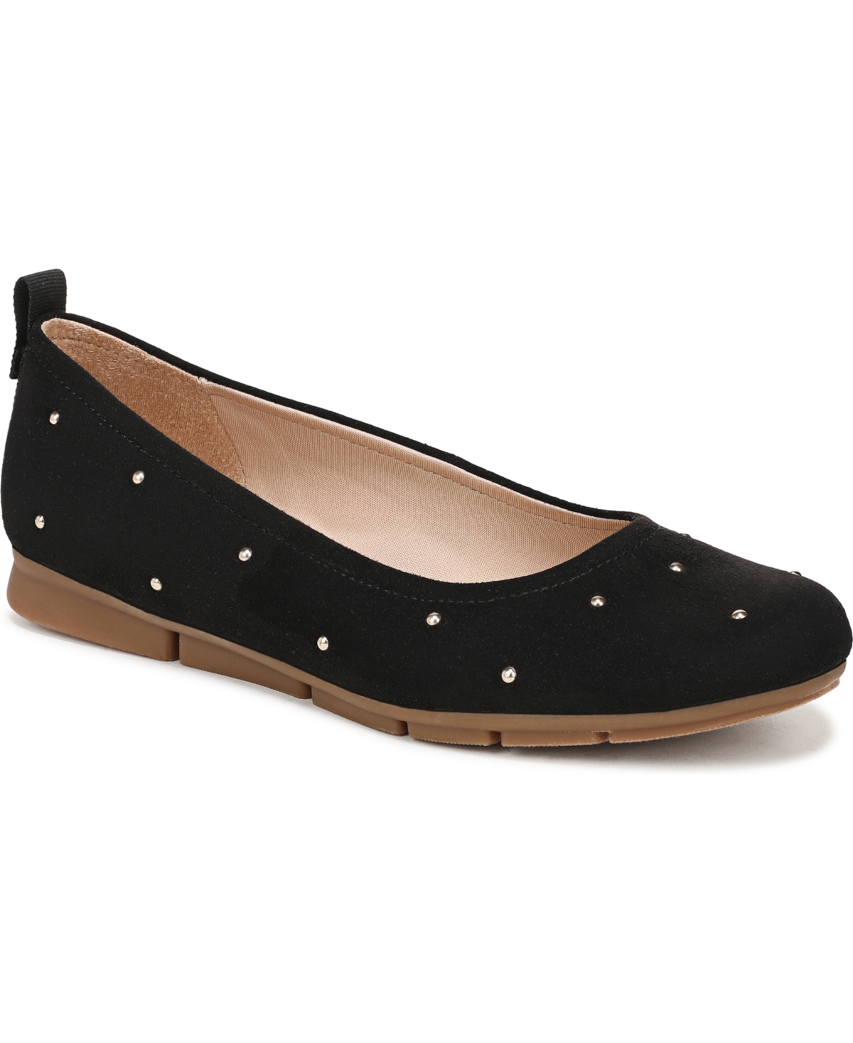 Dr. Scholl's Women's Timeless Square Toe Ballerina Flats In Black