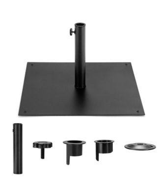 40 lbs Square Umbrella Base Stand with for Backyard Patio