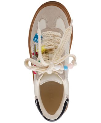 Women's Dodge-C Charm Embellished Platform Lace-Up Sneakers