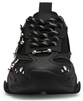 Women's Possession Piercing-Embellished Lace-Up Sneakers