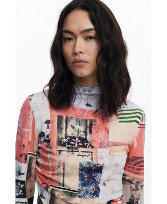 Women's Fine postcard sweater