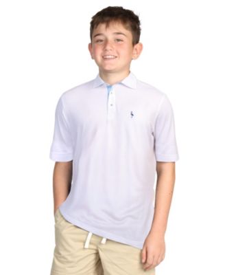 Melange Mesh Performance Polo
