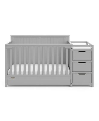 Hadley 5-in-1 Convertible Crib and Changer with Drawer