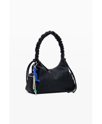 Women's Medium 3D logo bag with ruched handle