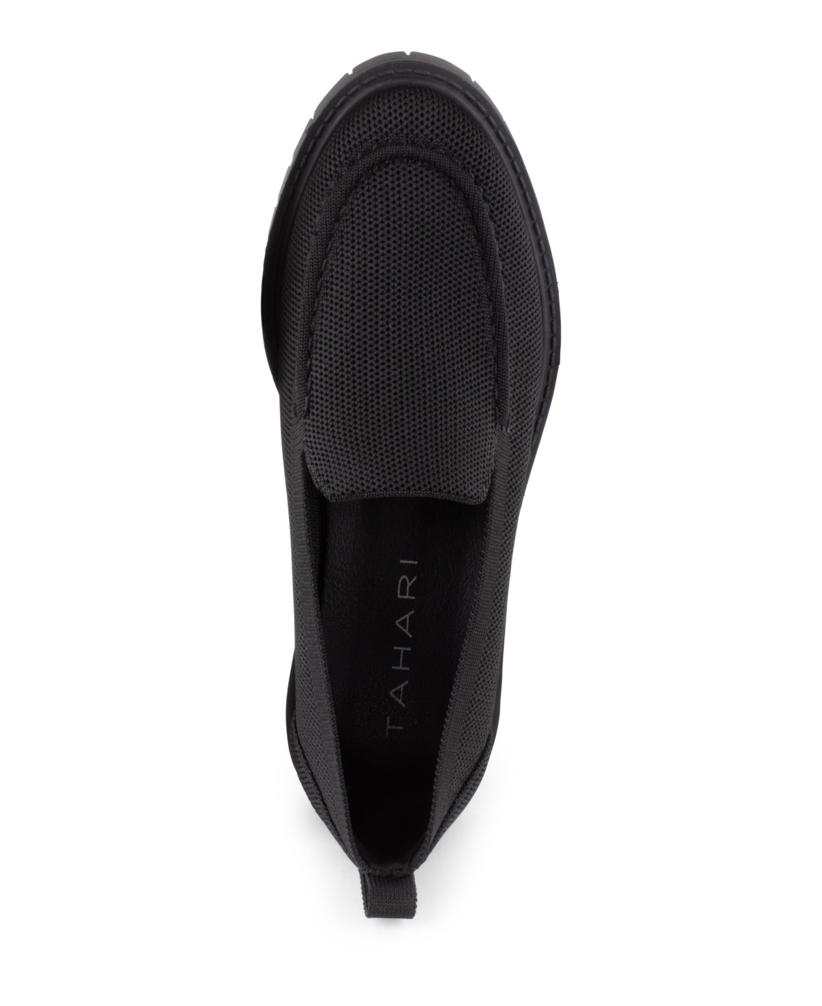 Tahari Siena Knit Loafer In Black