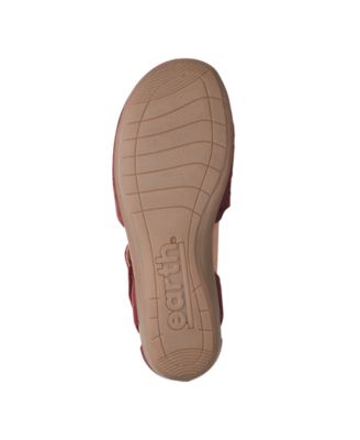 Women's Bronnie Perforated Two-Piece Flat Sandals