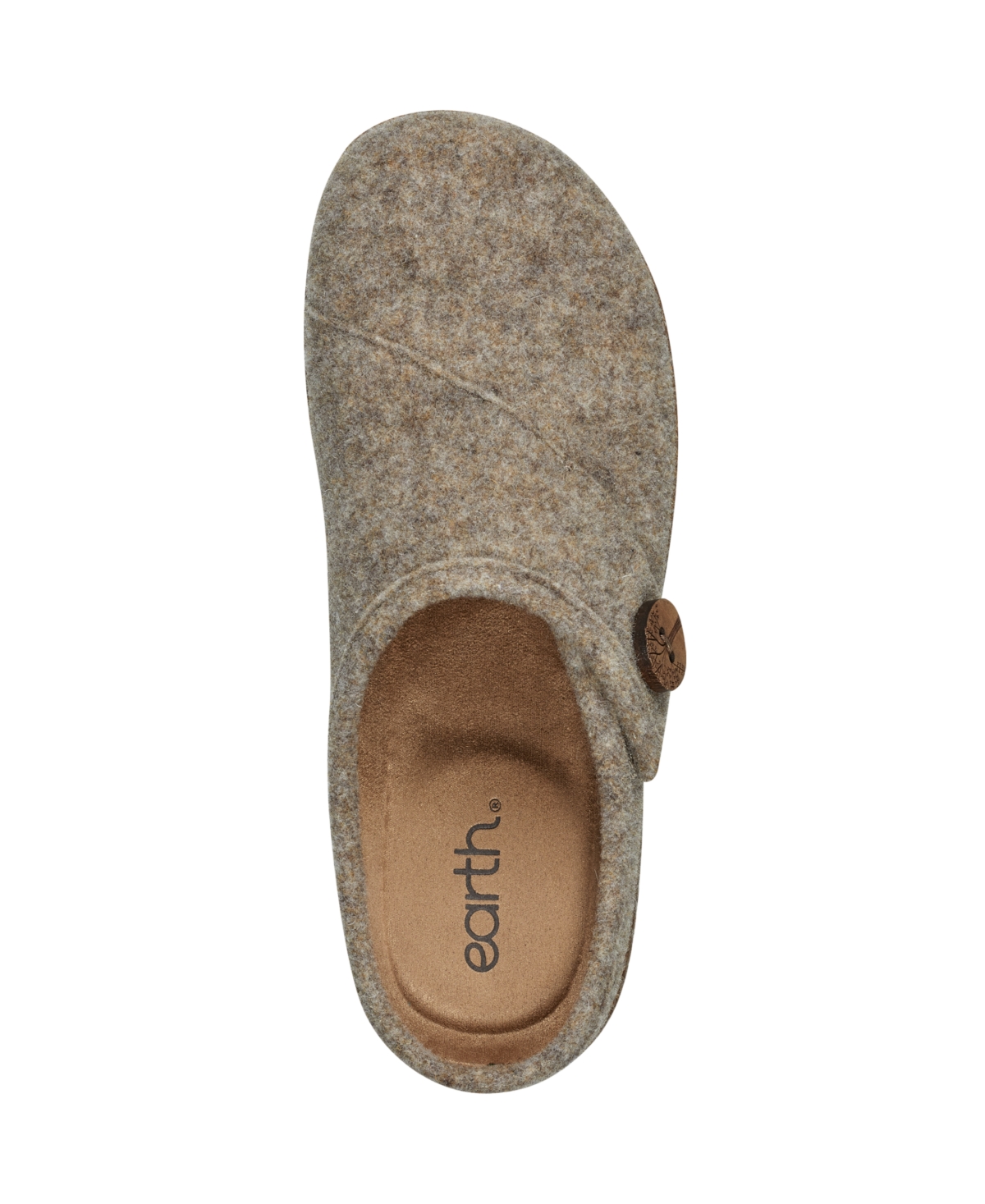 Earth Women's Ezra Button Wrap Slip-on Clogs In Brown