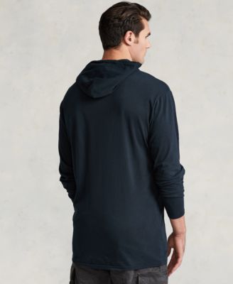 Men's Big & Tall Jersey Hooded T-Shirt