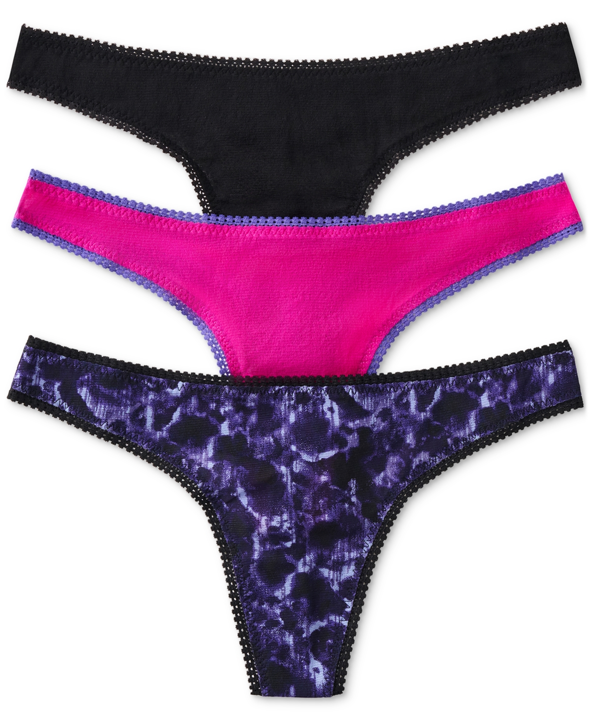 On Gossamer Mesh Hip G 3 Pack Underwear 3512p3 In Multi