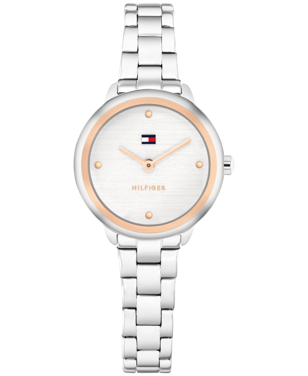 Women's Quartz Silver Tone Stainless Steel Bracelet Watch, 26mm - Silver
