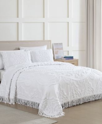 Beatrice Home Fashions Lotus Chenille Lightweight Bedspread, Full