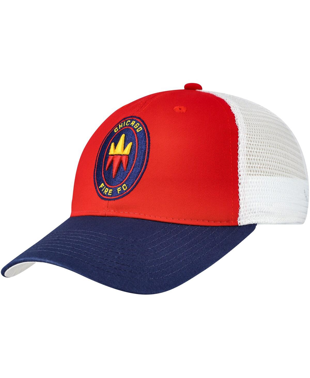 Fanatics Men's Red/navy Chicago Fire Americana Adjustable Hat