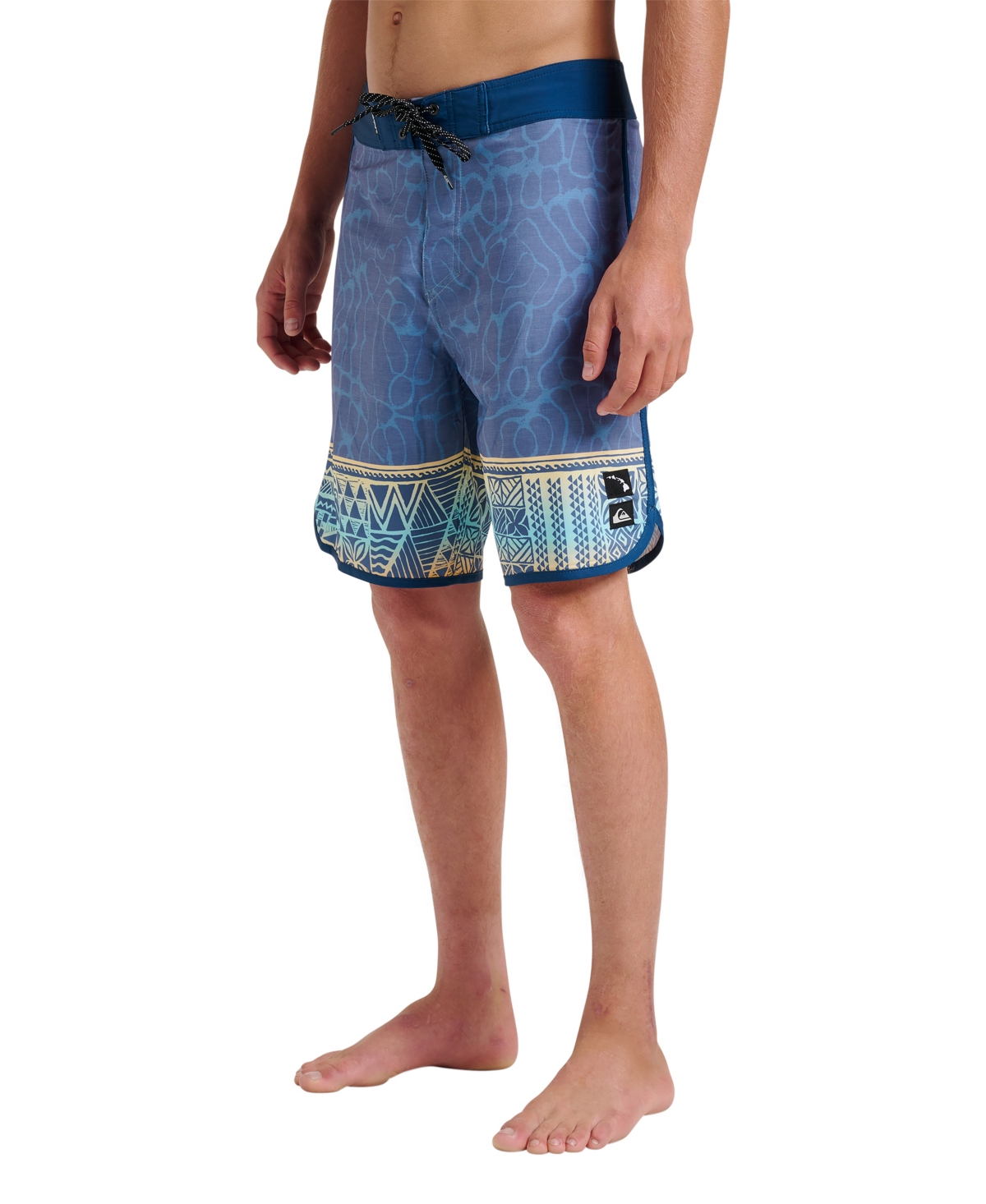Men's Surfsilk Hi Tribal Scallop Boardshorts - China blue