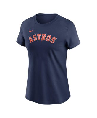 Women's Yordan Alvarez Navy Houston Astros Fuse Name Number T-Shirt