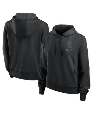 Nike - Women's Black USC Trojans One Pullover Hoodie