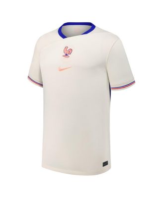 Nike - Big Boys and Girls Cream France Women's National Team 2025/26 Away Replica Jersey