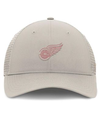 Women's Tan Detroit Red Wings Authentic Pro Road Trucker Adjustable Hat