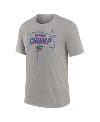 Men's Heather Gray Florida Gators Campus Local Tri-Blend T-Shirt