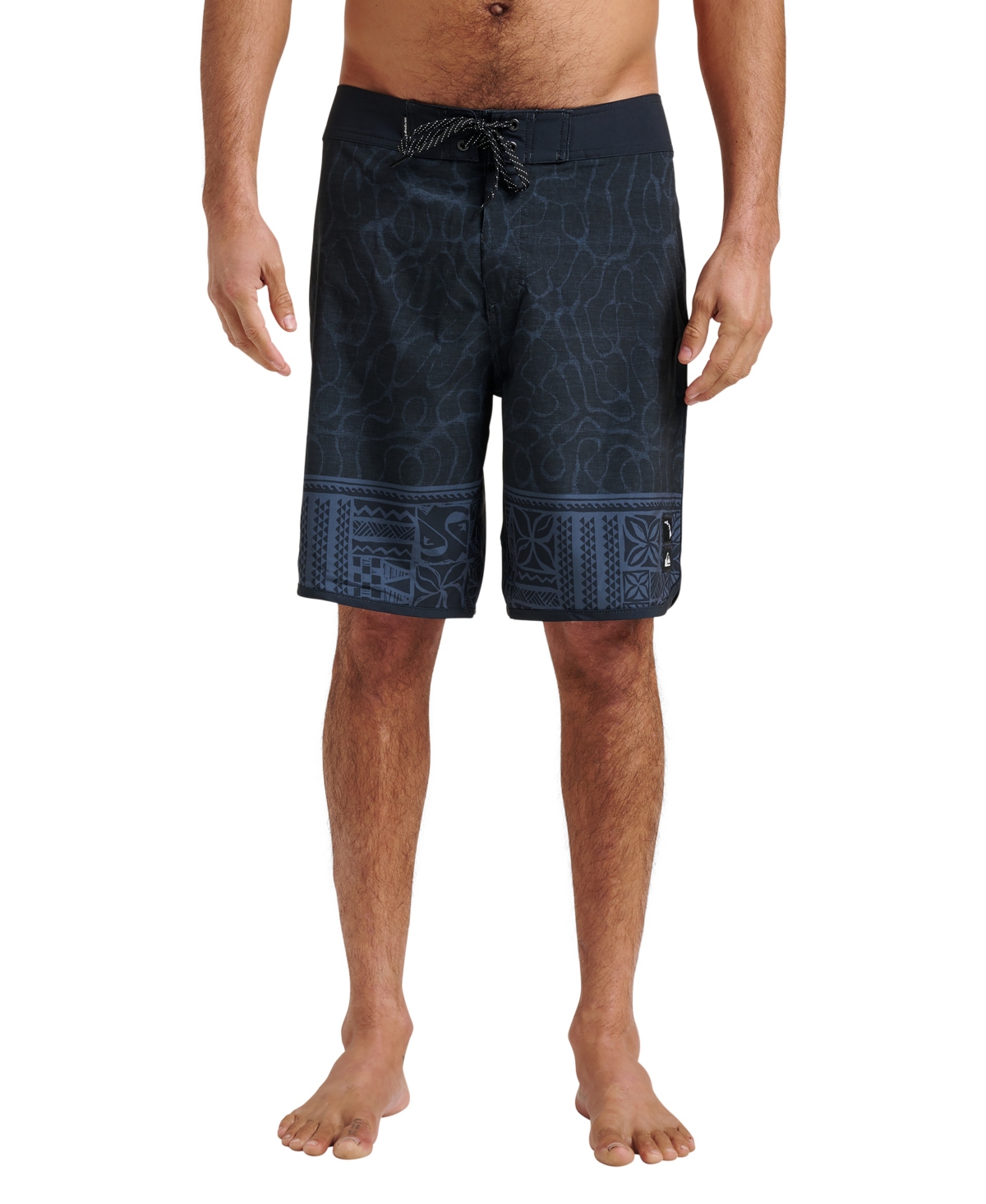 Men's Surfsilk Hi Tribal Scallop Boardshorts - China blue