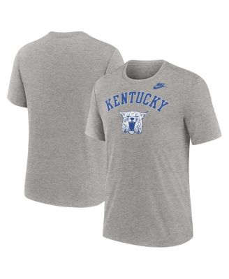 Nike - Men's Heather Gray Kentucky Wildcats Legacy Arch Tri-Blend T-Shirt