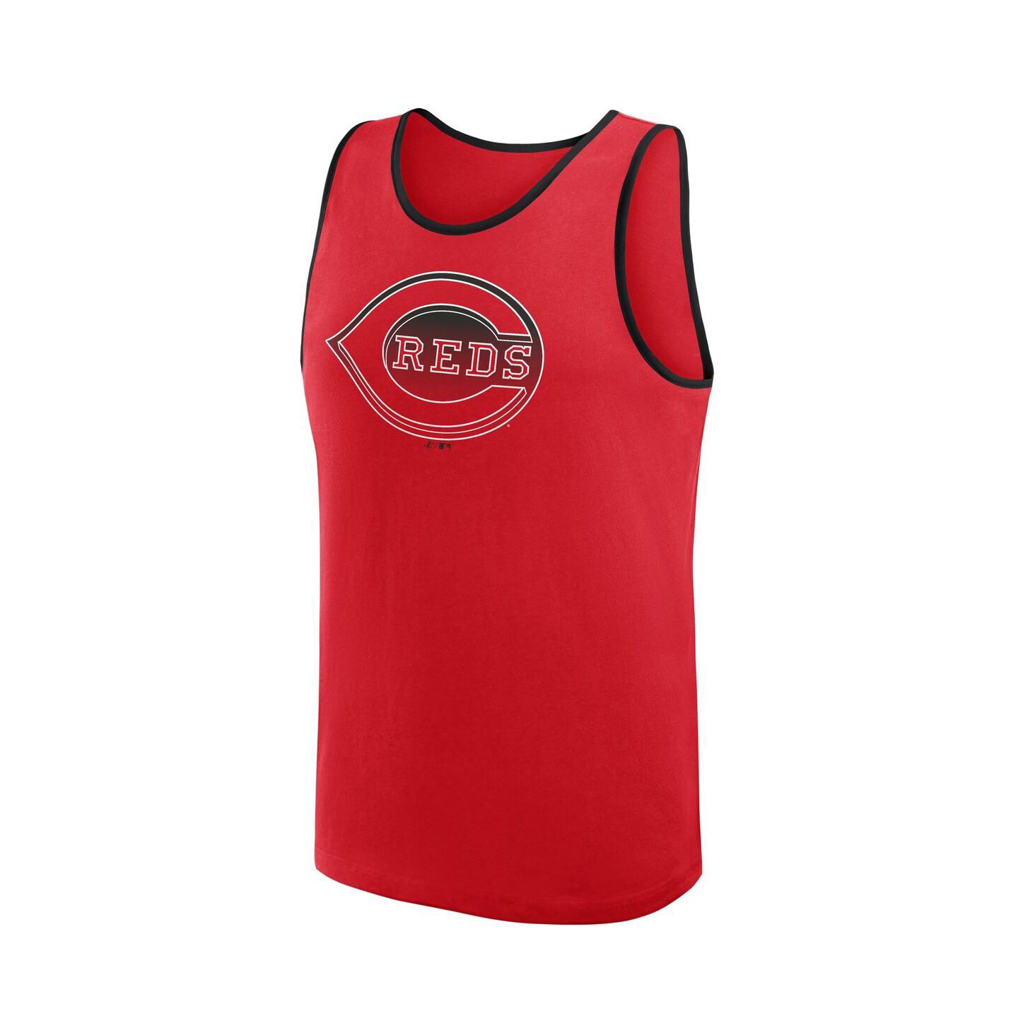 Мужской топ Logo Athletic Red Cincinnati Reds Unmatched Success — фото 2