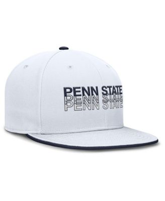 Men's White Penn State Nittany Lions True Primetime Performance Fitted Hat