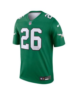Men's Saquon Barkley Kelly Green Philadelphia Eagles Alternate Legend Jersey