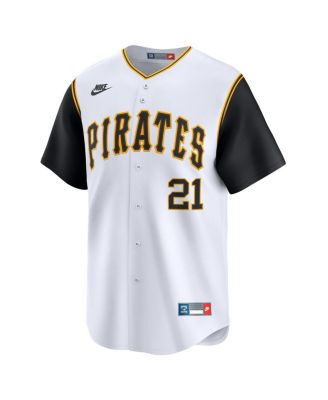 Men's Roberto Clemente White Pittsburgh Pirates Cooperstown Collection Limited Jersey