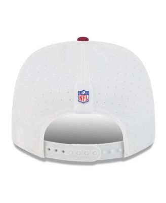 Men's White/Burgundy Washington Commanders 2025 NFL Training Camp 9SEVENTY Adjustable Hat