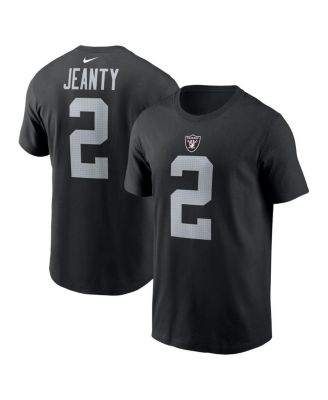 Nike - Men's Ashton Jeanty Black Las Vegas Raiders 2025 NFL Draft First Round Pick Name Number T-Shirt