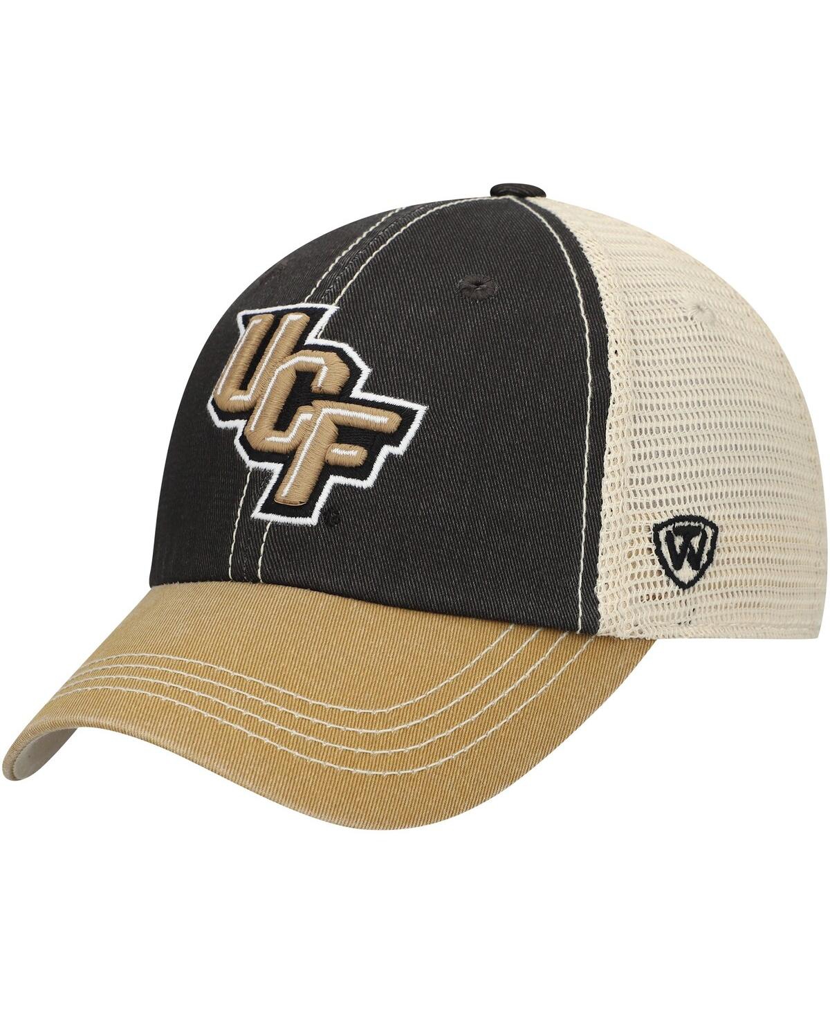 Top Of The World Big Boys And Girls Black Ucf Knights Offroad Adjustable Hat In Brown