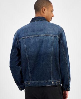 Men's Denim Trucker Jacket, Macy's Exclusive
