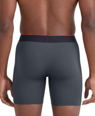 Men's Multi-Sport Printed Mesh Boxer Briefs