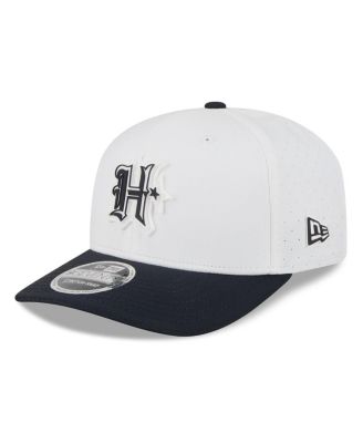 New Era - Men's White/Navy Houston Texans 2025 NFL Training Camp 9SEVENTY Adjustable Hat