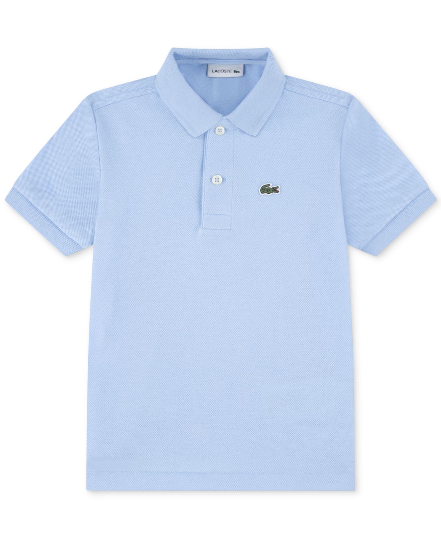Поло Lacoste Cotton Petit Piqué Polo Shirt для мальчиков — фото 1