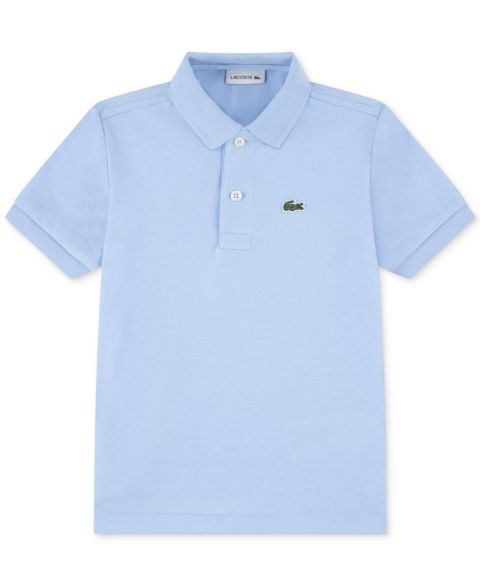 Поло Lacoste Cotton Petit Piqu&eacute; Polo Shirt для мальчиков