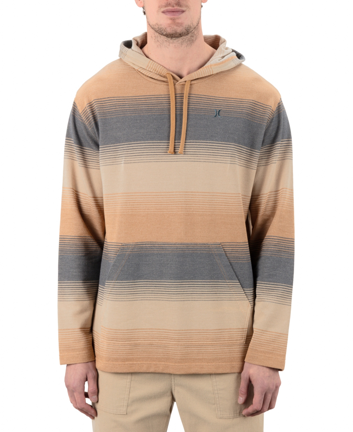 Men's Hooded Poncho Sweatshirt - Heavy meadow