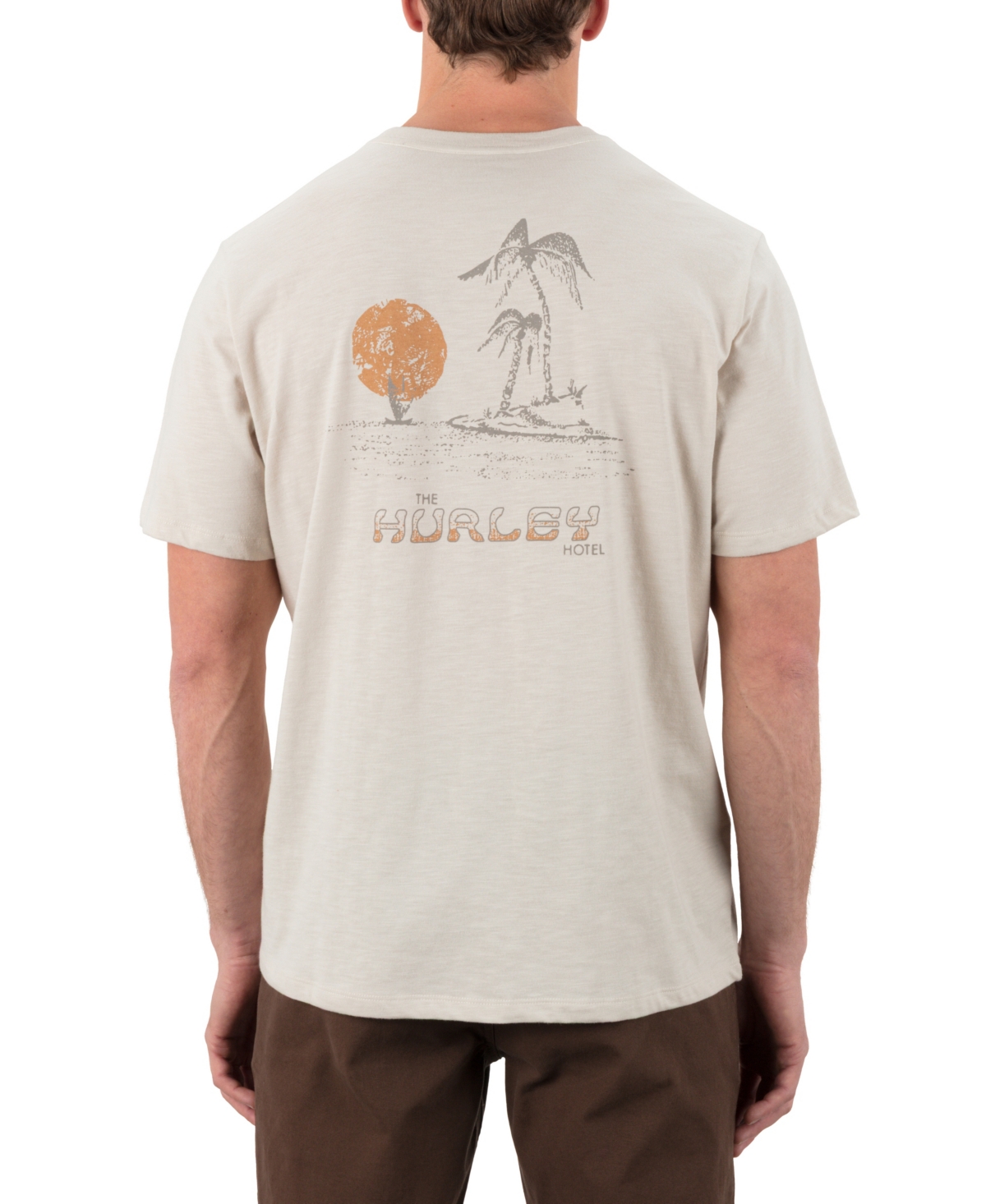 Men's Bora Bora Slub Short Sleeve T-Shirt - Bone