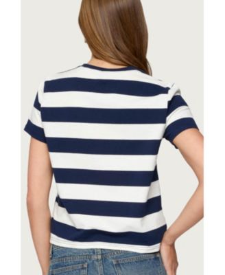 Women's Valetta Oversized Striped T Shirt