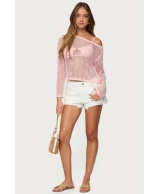 Women's Inara Off Shoulder Crochet Top