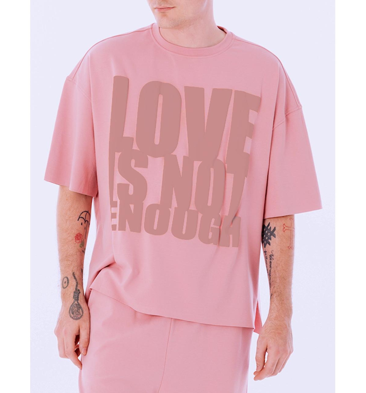 Love is Not Enough Sweatshirt - Blush