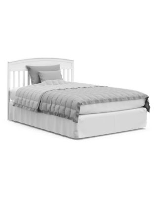 Benton 5-in-1 Convertible Crib with Drawer (White)